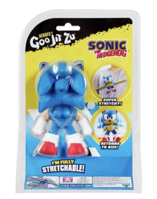 Sonic The Hedgehog Heroes of Goo Jit Zu Stretchy New With Box