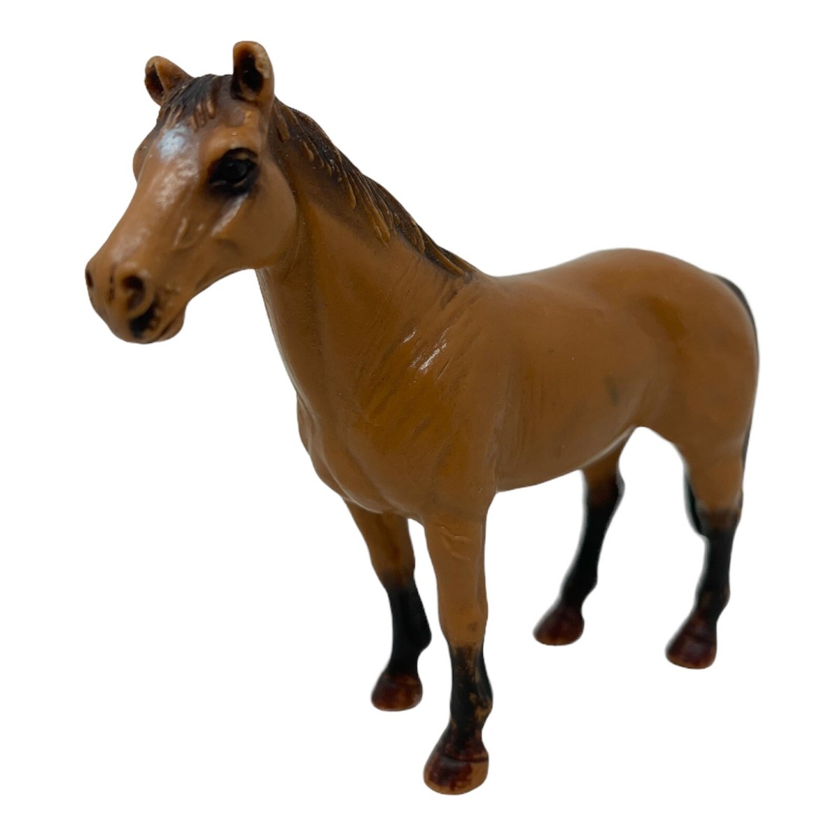 Vintage 2001 Schleich TRAKEHNER BROWN MARE Horse Figure Farm Retired Rare  HTF