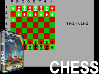 Sinclair ZX Spectrum 48K Game - CHESS - Sinclair - Tested & Working