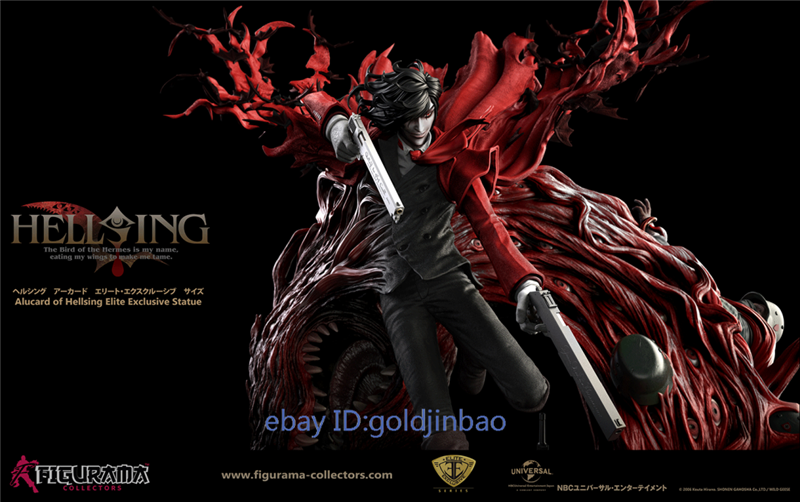 Figurama hellsing Alucard Resin Model Painted Statue In