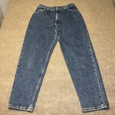 Vintage Wrangler Jeans Womens 16P Blue Denim Made in USA High Waisted Tapered