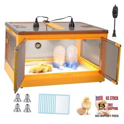 Chick Brooder Box for Chicks - Quail Brooder Box Kit 23.62''x16.53''x13''
