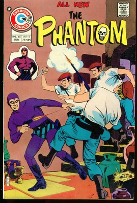 The PHANTOM #65 Charlton Comics comic book 6 1975