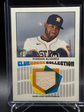 Yordan Alvarez 2026 Heritage Clubhouse Collection Game Used Bat - Houston Astros