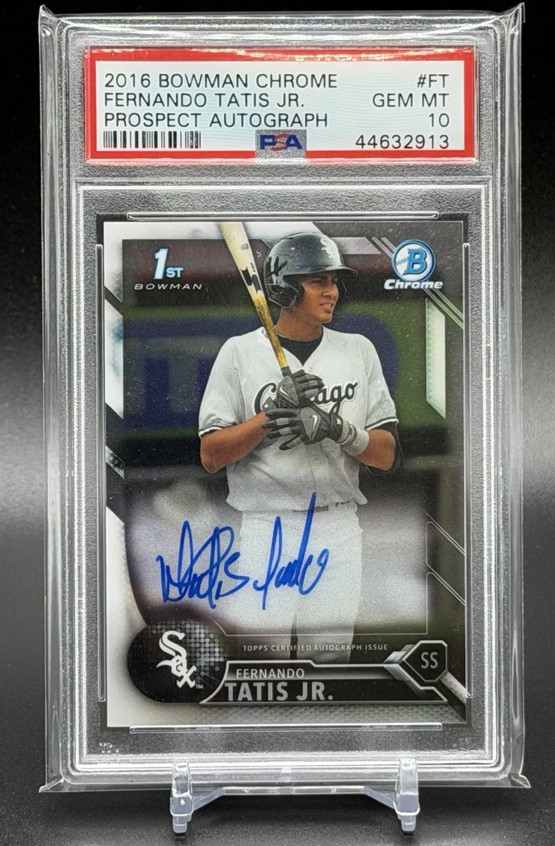 Bowman Fernando Tatis Jr. Baseball 2016 Season Sports Trading 