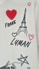 Frank Lyman Design Top Women's XL Long Sleeve Button-Up Shirt White Black