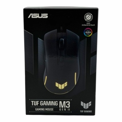 ASUS TUF Gaming M3 Gen II Gaming Maus 8000 DPI RGB USB Kabel Schwarz