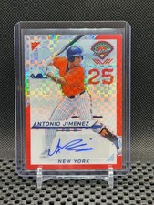 Antonio Jimenez 2025 Prospect Edition Prospect Ticket Auto Red Power #96/99