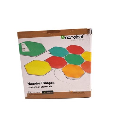 Nanoleaf Wandbeleuchtung Lichtpaneele Shapes Hexagons Starter Kit Smart Home Des
