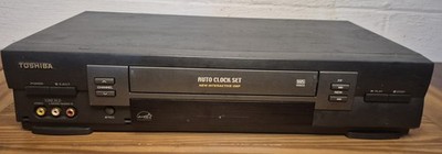 Toshiba W-603 VCR / VHS Player - No Remote - Tested Working