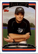 2006 Topps Baseball Card #589 John Gibbons MG
