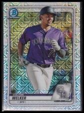 2020 Bowman Colton Welker Chrome Prospects Mojo Refractor   BCP-87