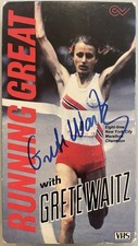 Running Great With Grete Waitz VHS                    **SIGNED by GRETE WAITZ**