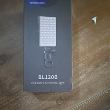 Neewer Basics BL120B Bi-Color LED Video Light, Battery Powered, Shoe Mount