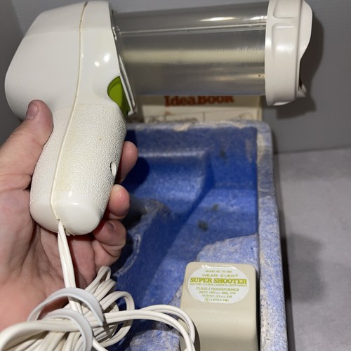 Super Shooter Electric Candy Canapé Cookie Maker 70001 Wear-Ever Tested Complete - Picture 10 of 13
