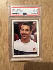 STEPHEN CURRY - PSA 6 - 2009-10 Topps Basketball #321 - ROOKIE CARD. rookie card picture