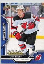 2018-19 Upper Deck Compendium Series 2  BLUE  ROOKIE  Brett Seney  #824