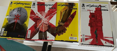 Dark Horse Cyberpunk 2077 Trauma Team Cullen Bunn Valderrama Comic Book Lot