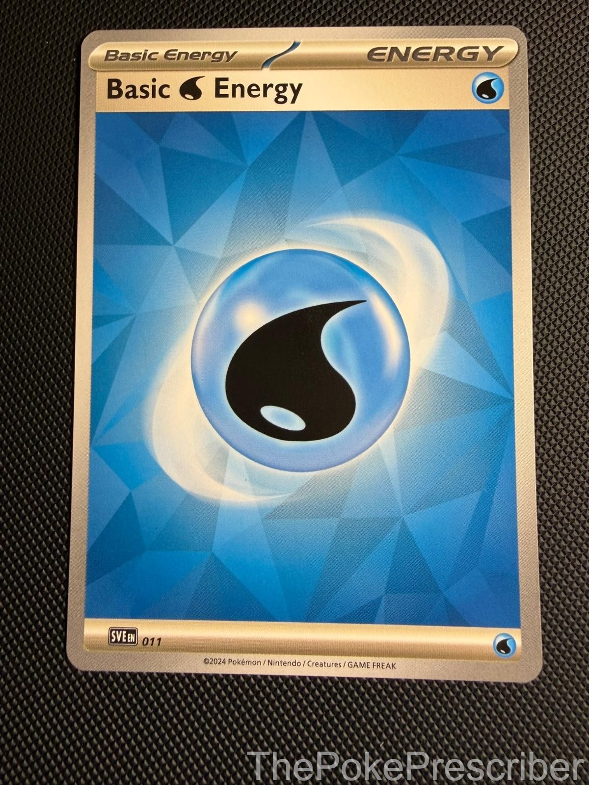 POKEMON TCG BASIC WATER ENERGY SCARLET & VIOLET ENERGIES 011 C NM/M