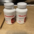 GLUCOCYN Blood Sugar Support 140 MG - 2 (30) caps 60 EXP 03/2027