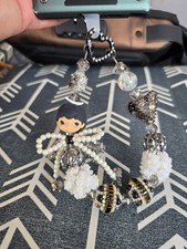 Popmart Phone / Bag Charm Handmade. Original Hirono Patience Pop Mart