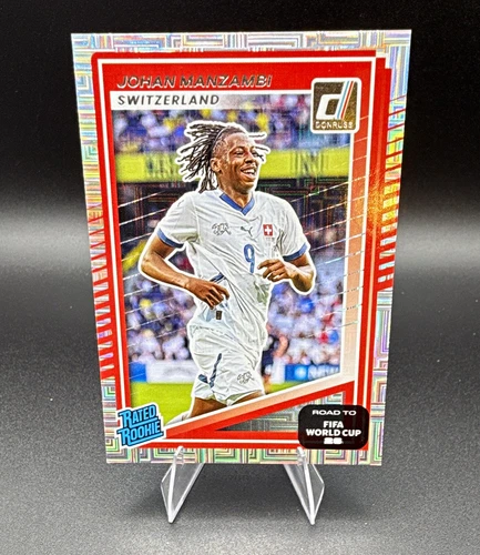 Panini 2025-26 Donruss Road to FIFA World Cup Johan Manzambi #250 RR MOJO 🇨🇭