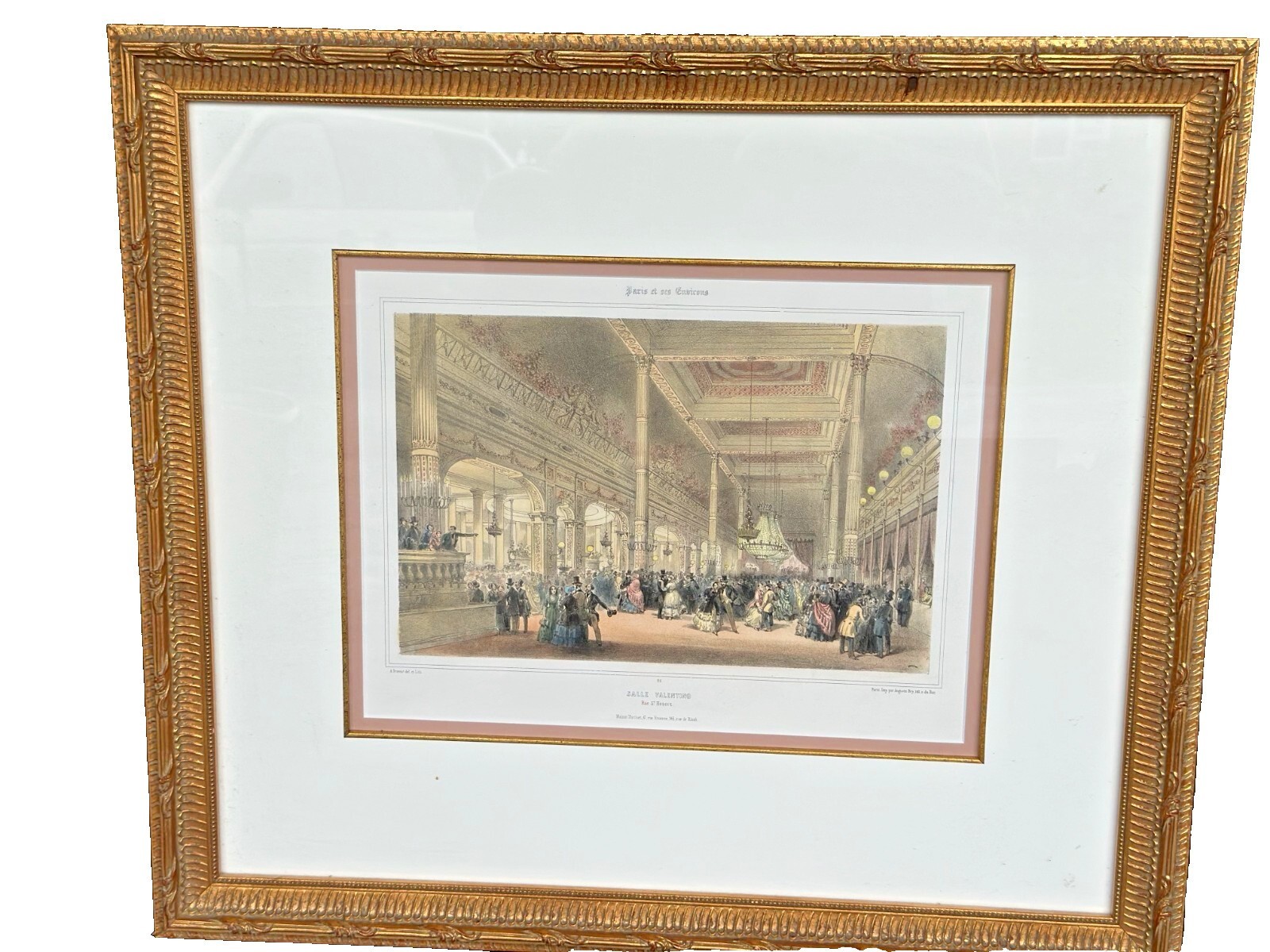 Fine Art Print Maison Martinet "Salle Valentino Rue St. Honoré" c. 1880 thumbnail 3