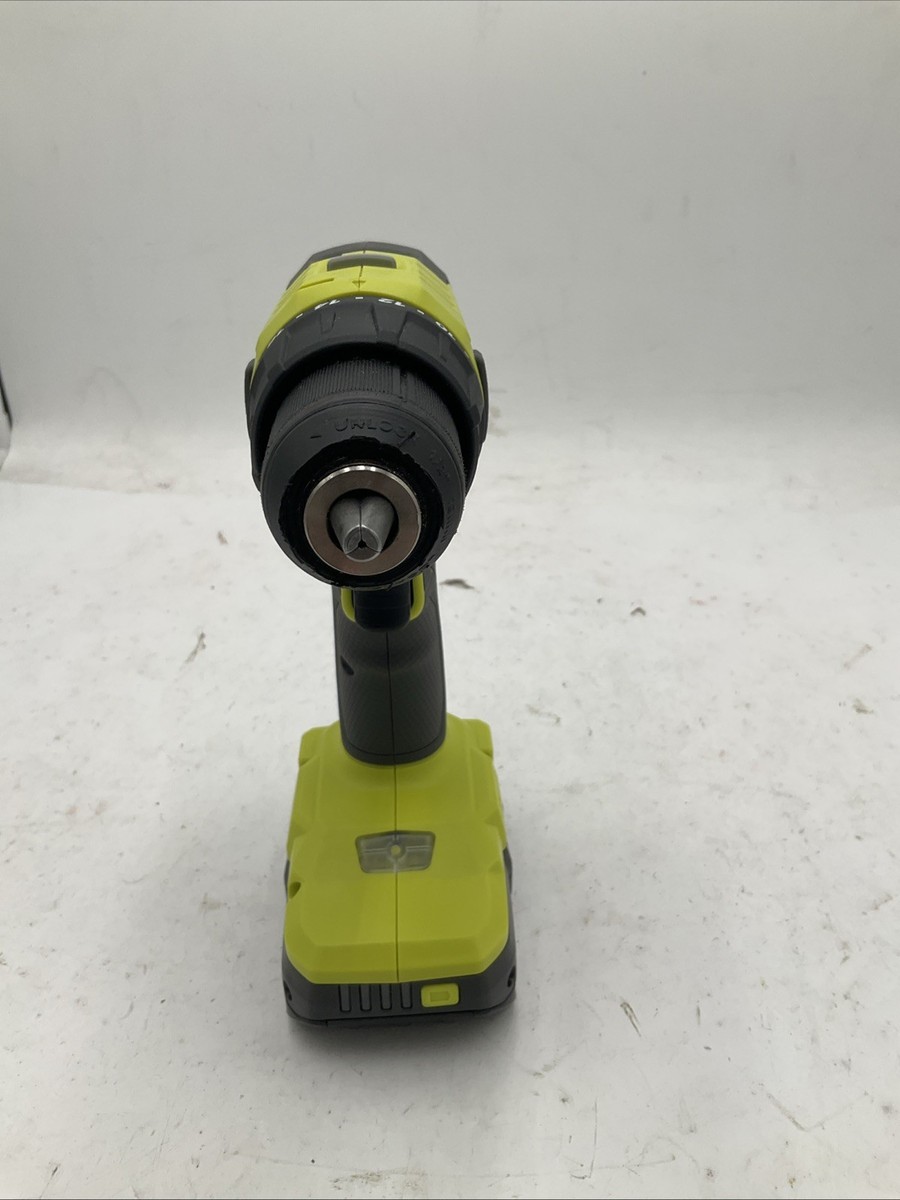 Ryobi PCL206 Cordless Drill 18 volt 1/2 in Drill Driver W/ 1.5 Ah