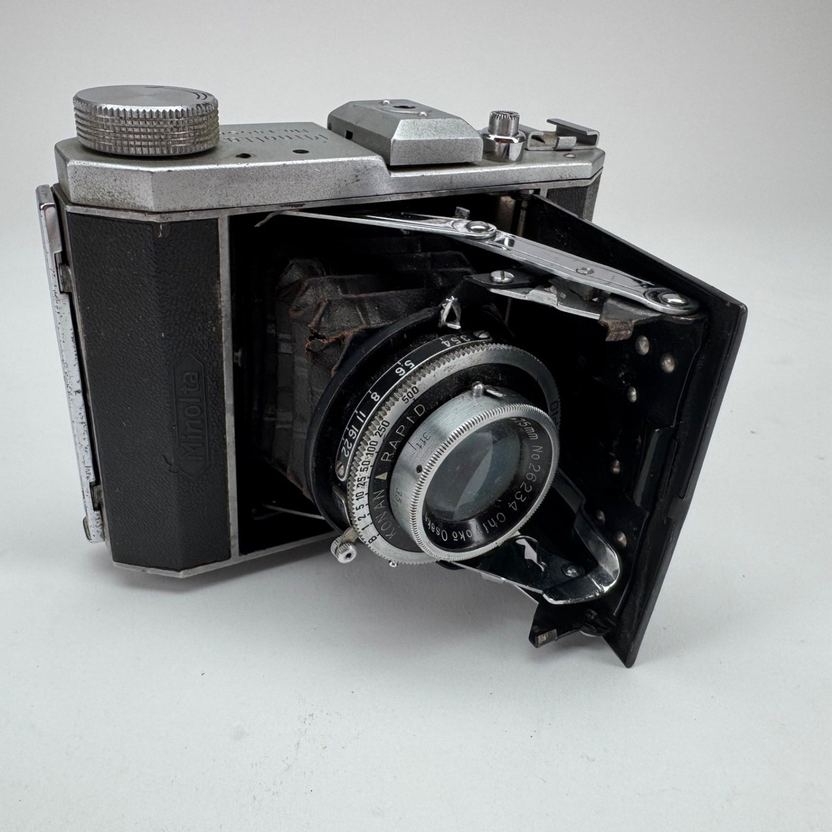 Minolta Semi III A 6x4.5 Folding Camera Chiyoko Rokkor 75mm f3.5