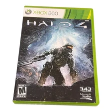 Halo 4 Xbox 360 Complete Video Game 2 Disc Set 343 Industries Shooter Mature