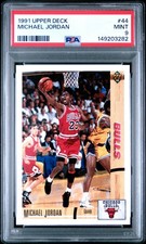 1991 UD #44 MICHAEL JORDAN PSA 9
