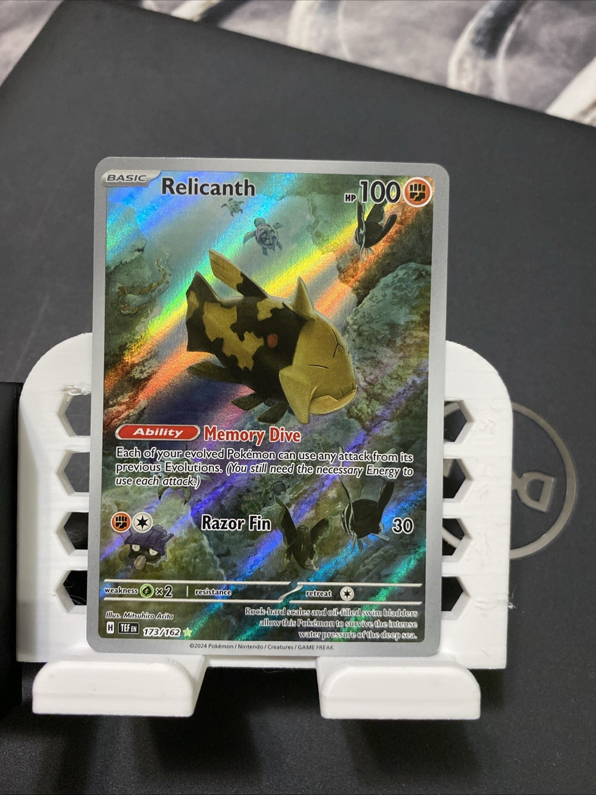 Relicanth 173/162 Pokemon SV05: Temporal Forces