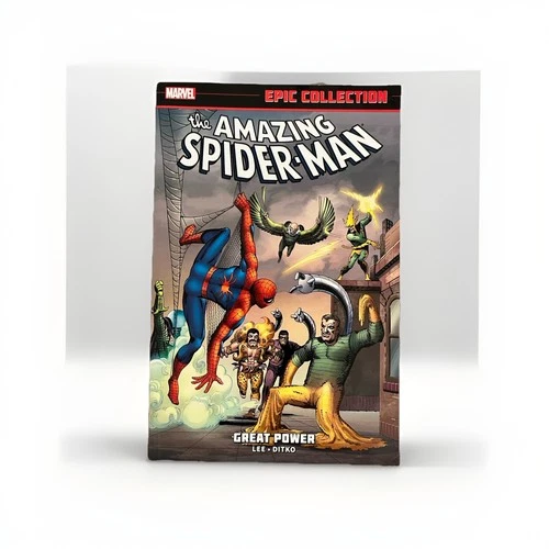 AMAZING SPIDER-MAN EPIC COLLECTION: GREAT POWER By Stan Lee & Steve Ditko *VG+*
