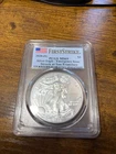 2020 S$1 American Silver Eagle PCGS MS69 First Strike American Flag