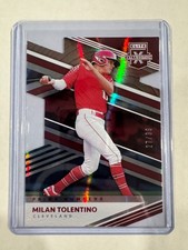 2020 Panini Elite Extra Edition - Milan Tolentino Prime Numbers B Die-Cut /39