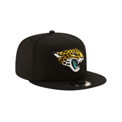 JACKSONVILLE JAGUARS 9FIFTY NEW ERA BLACK SNAPBACK HAT