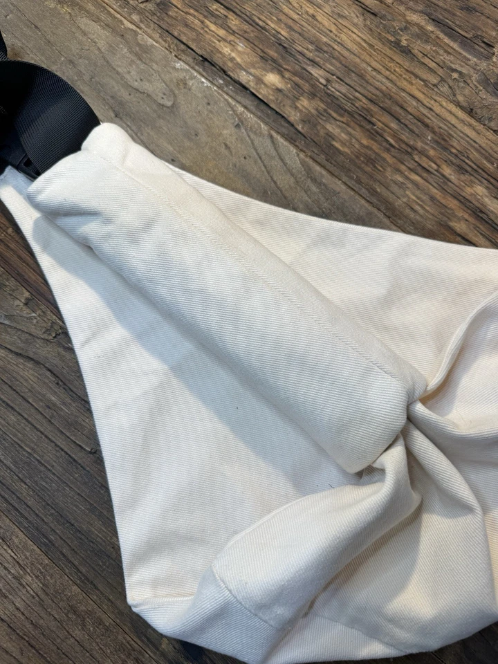 Ремешок для переноски слинга ребенка ясельного возраста регулируемый мягкий кремовый цвет - Изображение 3 из 4