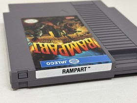 NES Nintendo - Rampart - CIB Complete in Box w/ Registration Card - Tested