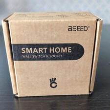 BSEED Smart Home Wall Switch and Socket - White
