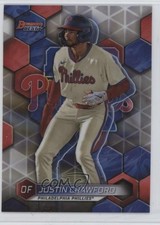 2023 Bowman's Best Top Prospects Refractor Justin Crawford #TP-25 1k9t