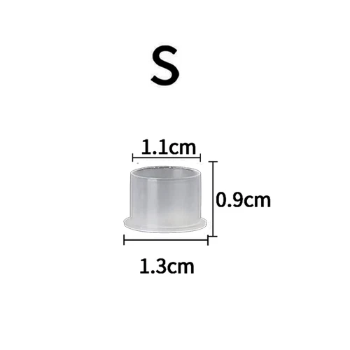 100PCS POSEIDON Disposable Tattoo Ink Cups with Base Clear Pigment Holder Caps video thumbnail