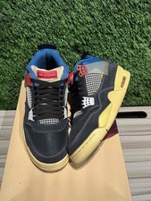 Size 10M/11.5W - Jordan 4 Retro Union Off Noir Sz 10M DC9533-001 Pre-Owned