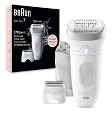 Braun Epilator Silk- pil 7 Hair Removal Device Women Shaver Trimmer Wet Dry