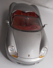 Maisto Special Edition 1:18 Porsche Boxster Red smoked-salmon/brick hue interior