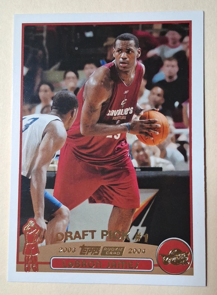 2003-04 LeBron James Topps Collection Rookie #221 - Image 2 of 4