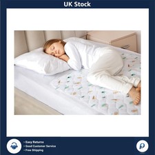 Soft Waterproof Toddler Potty Training Bed Pad Explorer 90 x 85cm