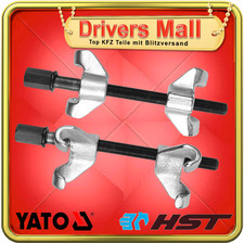 2x YATO / HST Federspanner Federentferner Montagespanner Fahrwerksfeder