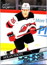 2020-21 Upper Deck #729 Nolan Foote Rookie
