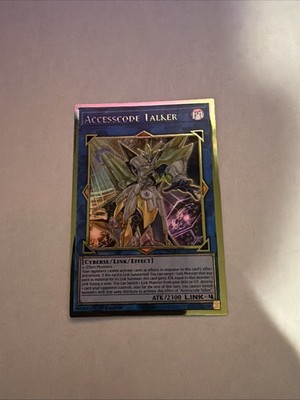 Yu-Gi-Oh! Accesscode Talker MGED-EN037 Gold Rare 1st Edition Near Mint