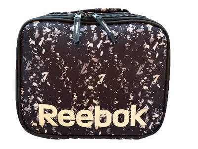 Reebok Soft Sided Insulated Lunch Box Storage Bag, Travel Bag 10'' x 8'' x 2.75 